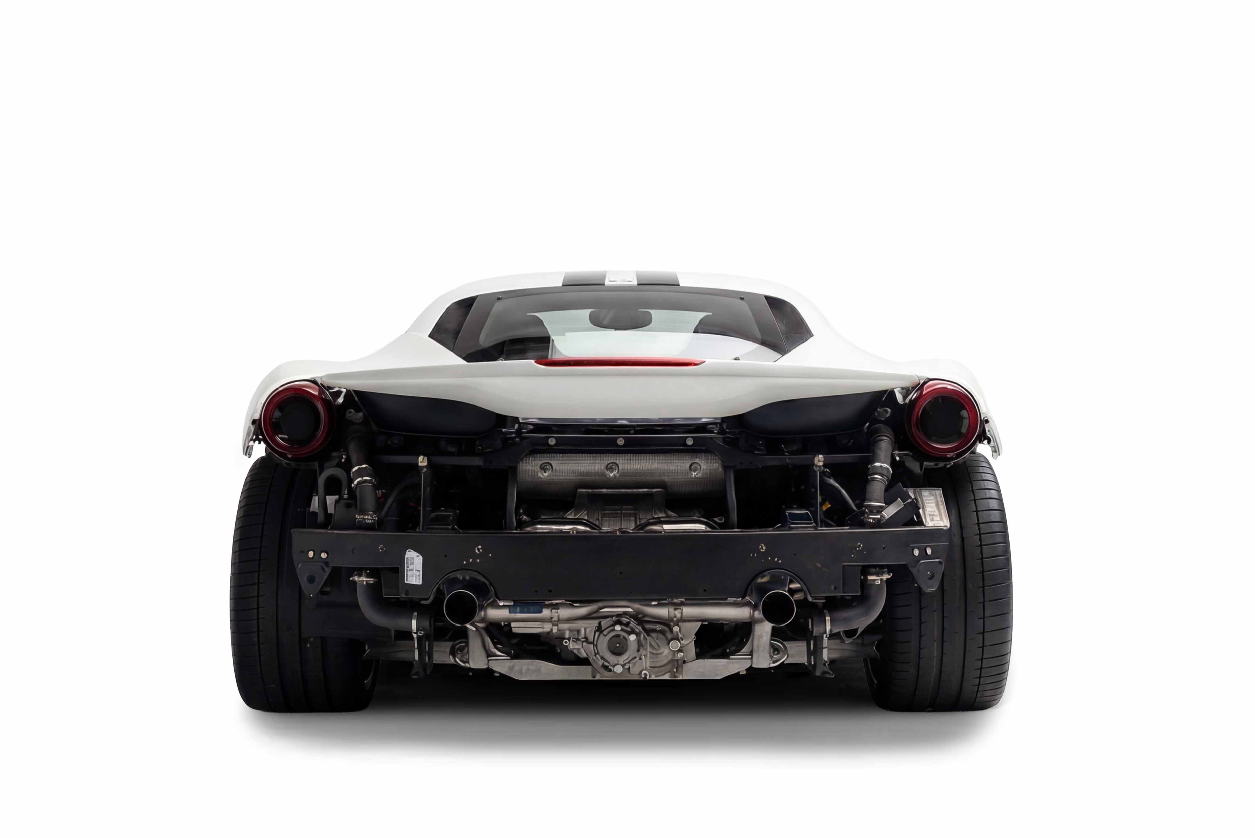 Boden Ferrari 488 GTB/Spider Titanium Catback Exhaust | Boden Autohaus